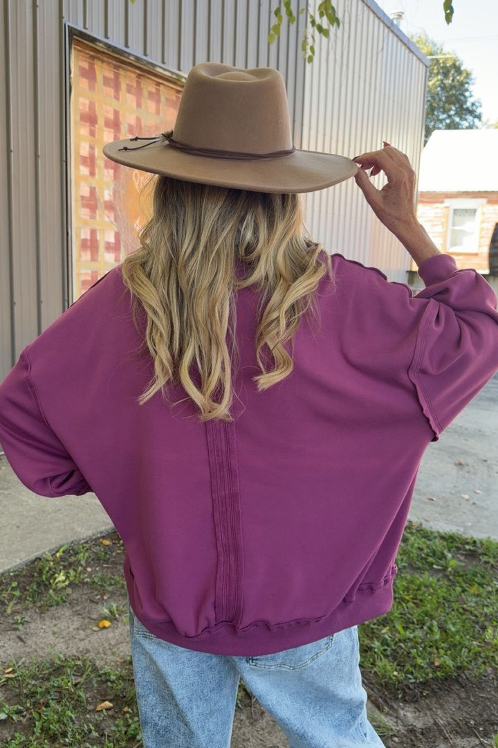 Rustic Rose Sweatshirt