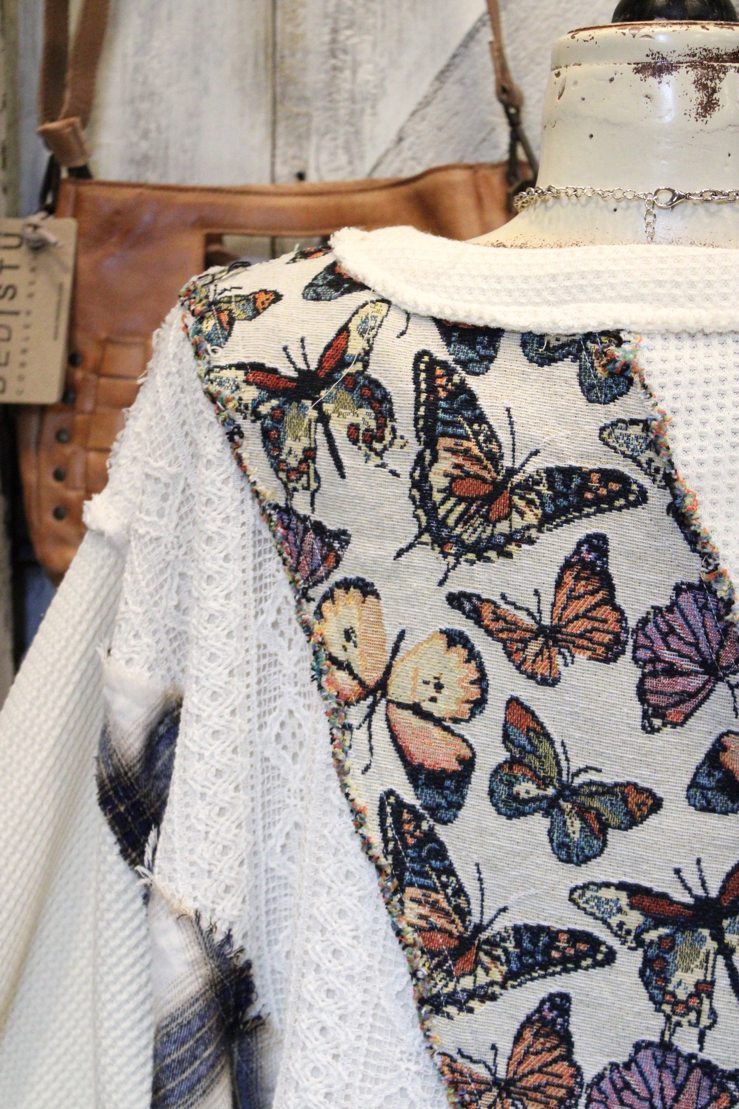 Patchwork Wings Sweater