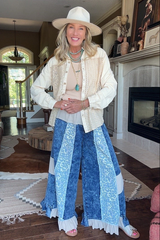 Roar And Ruffle Pants
