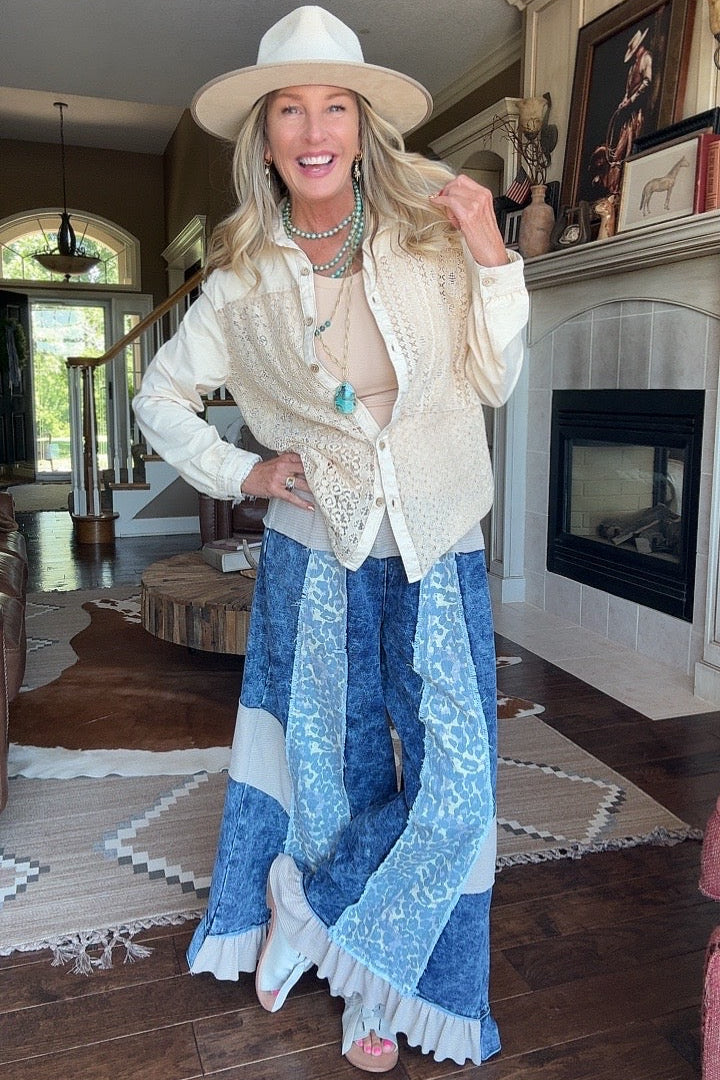 Roar And Ruffle Pants