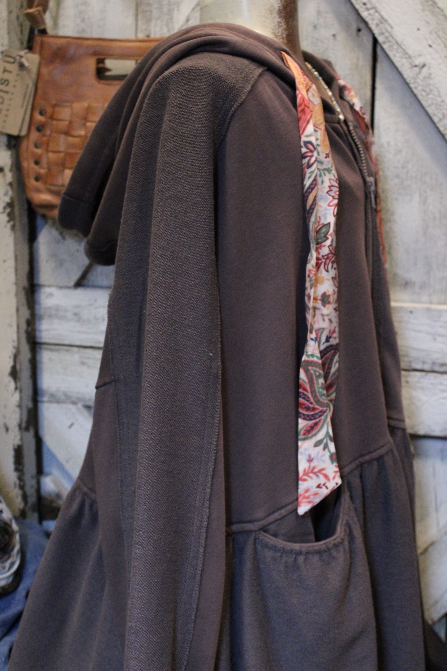 Painted Latte Hoodie Jacket