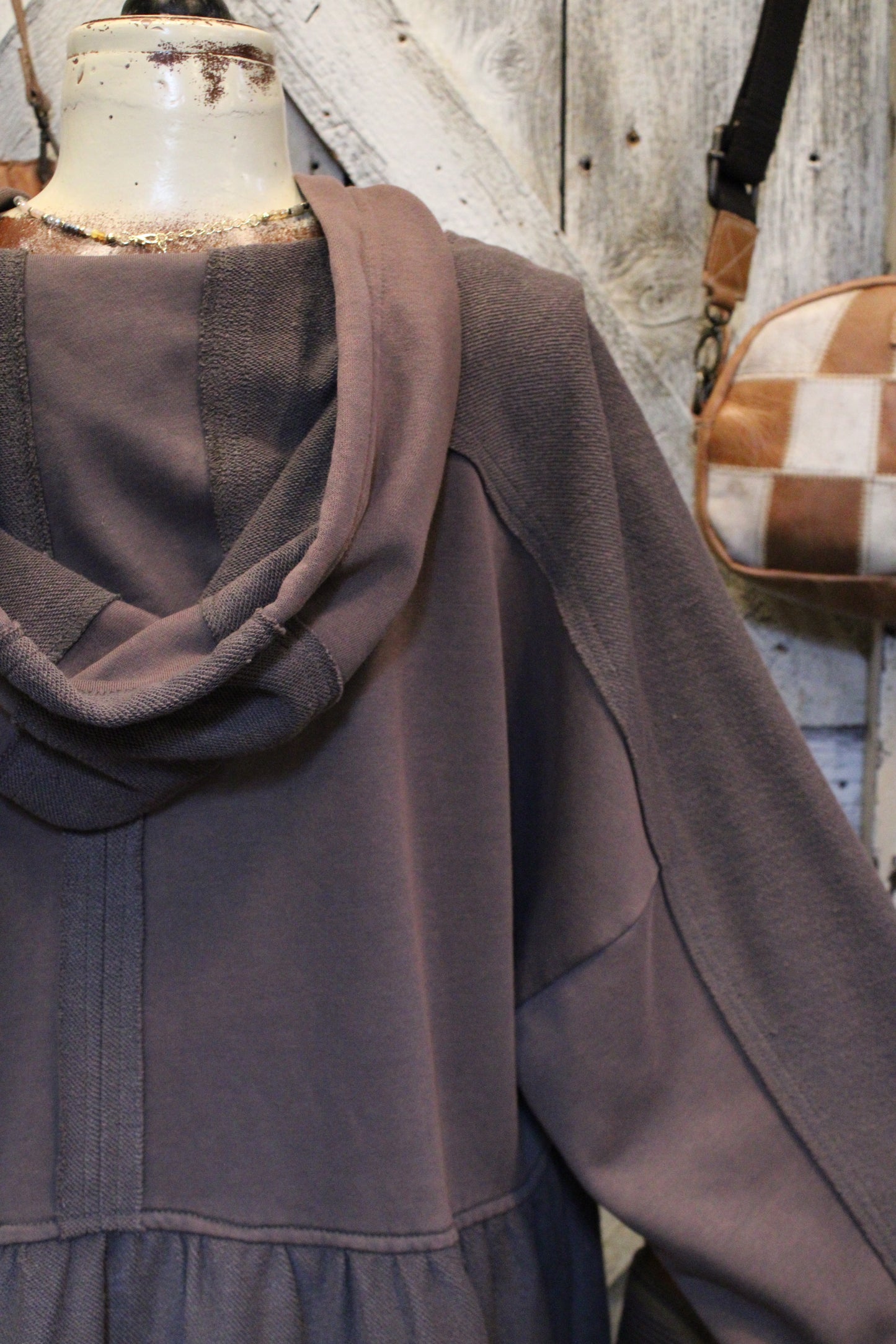 Painted Latte Hoodie Jacket