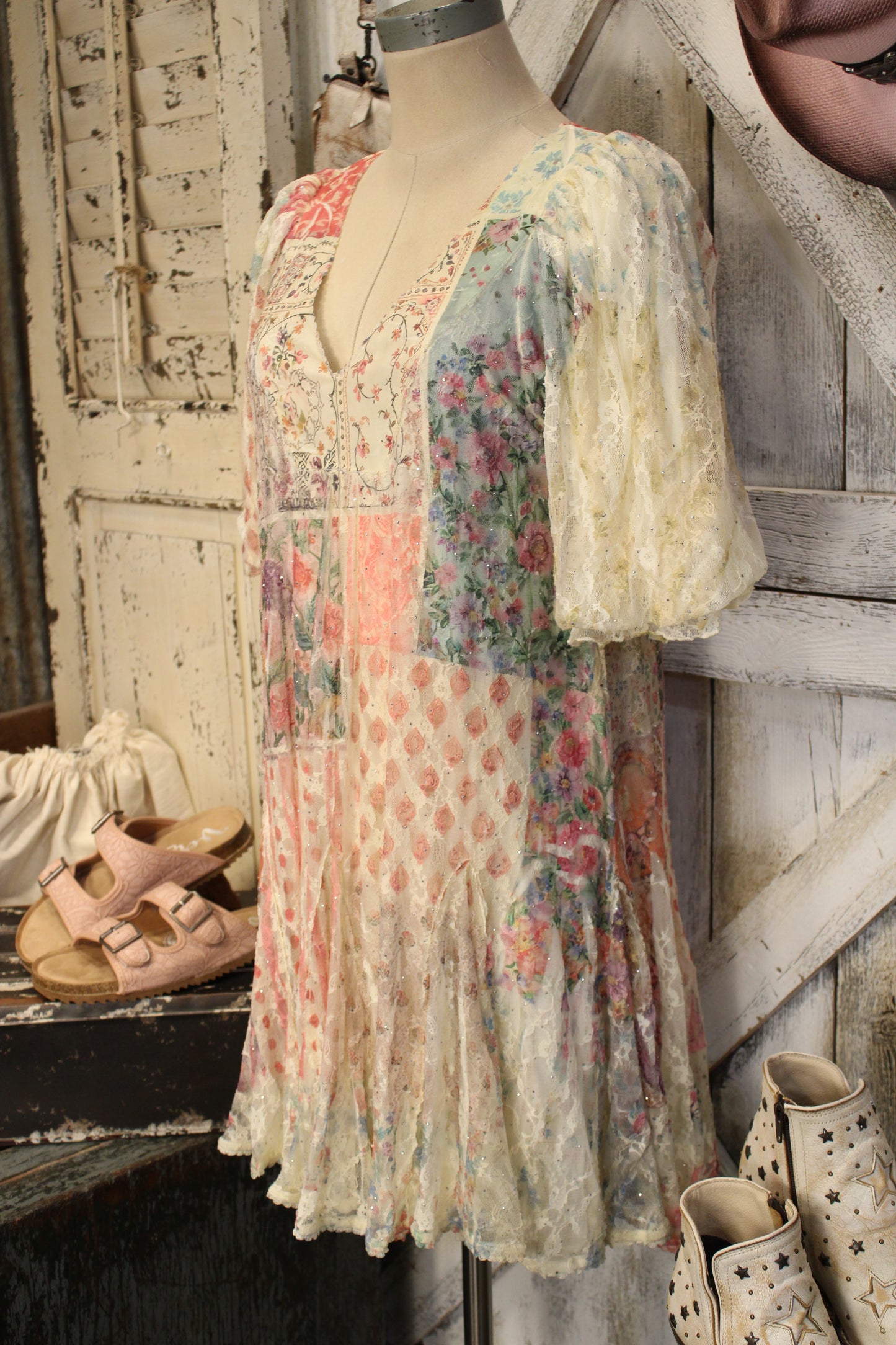 Meadow Dream Cream Dress