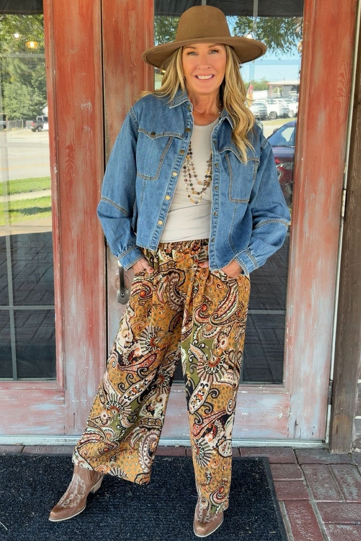 Harvest Mosaic Pants