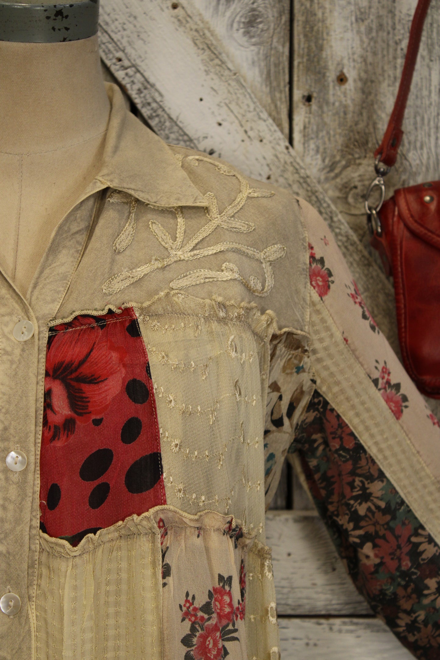 Nomad Stitch Latte Dress