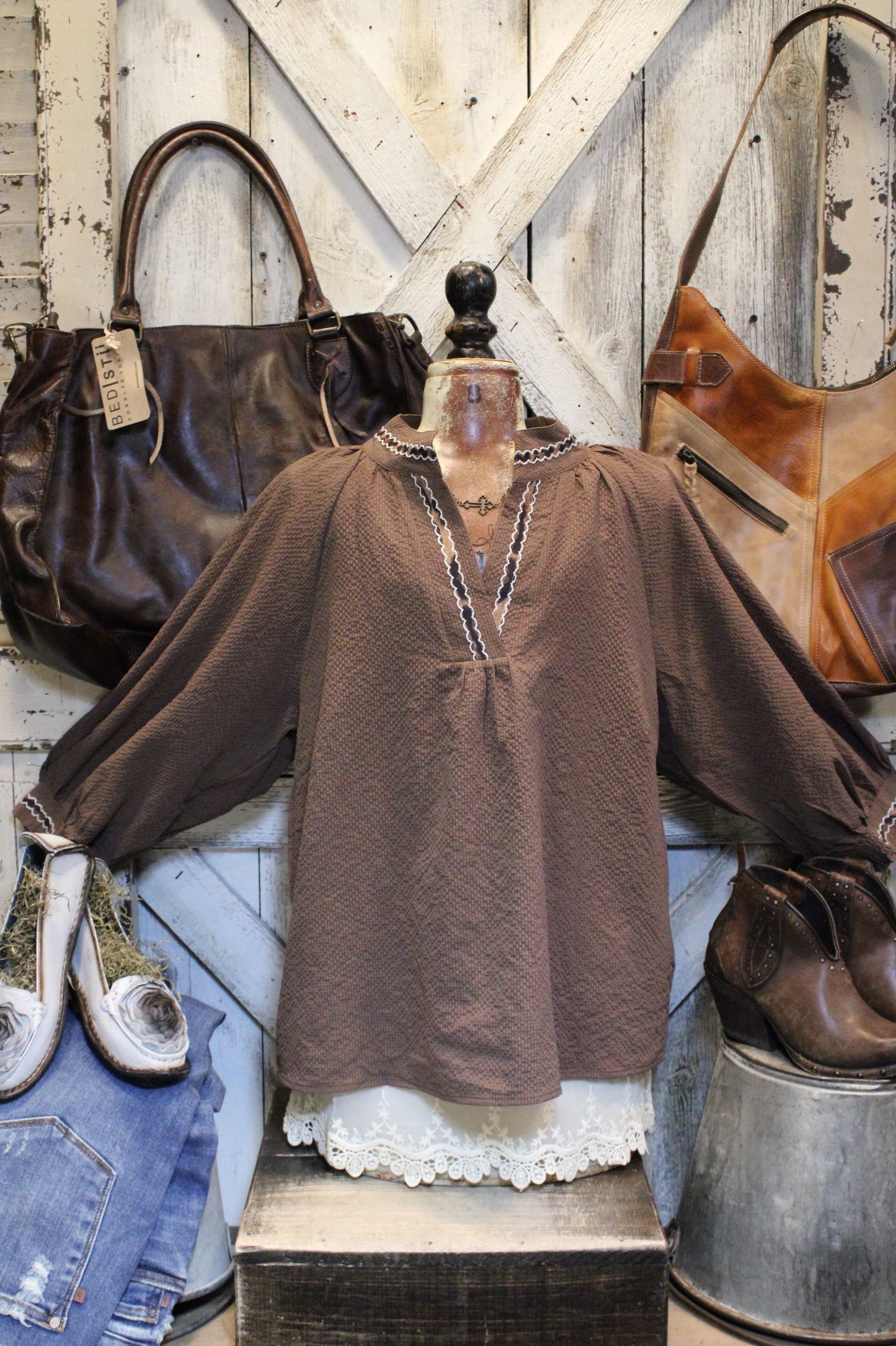 Chocolate For The Win Blouse