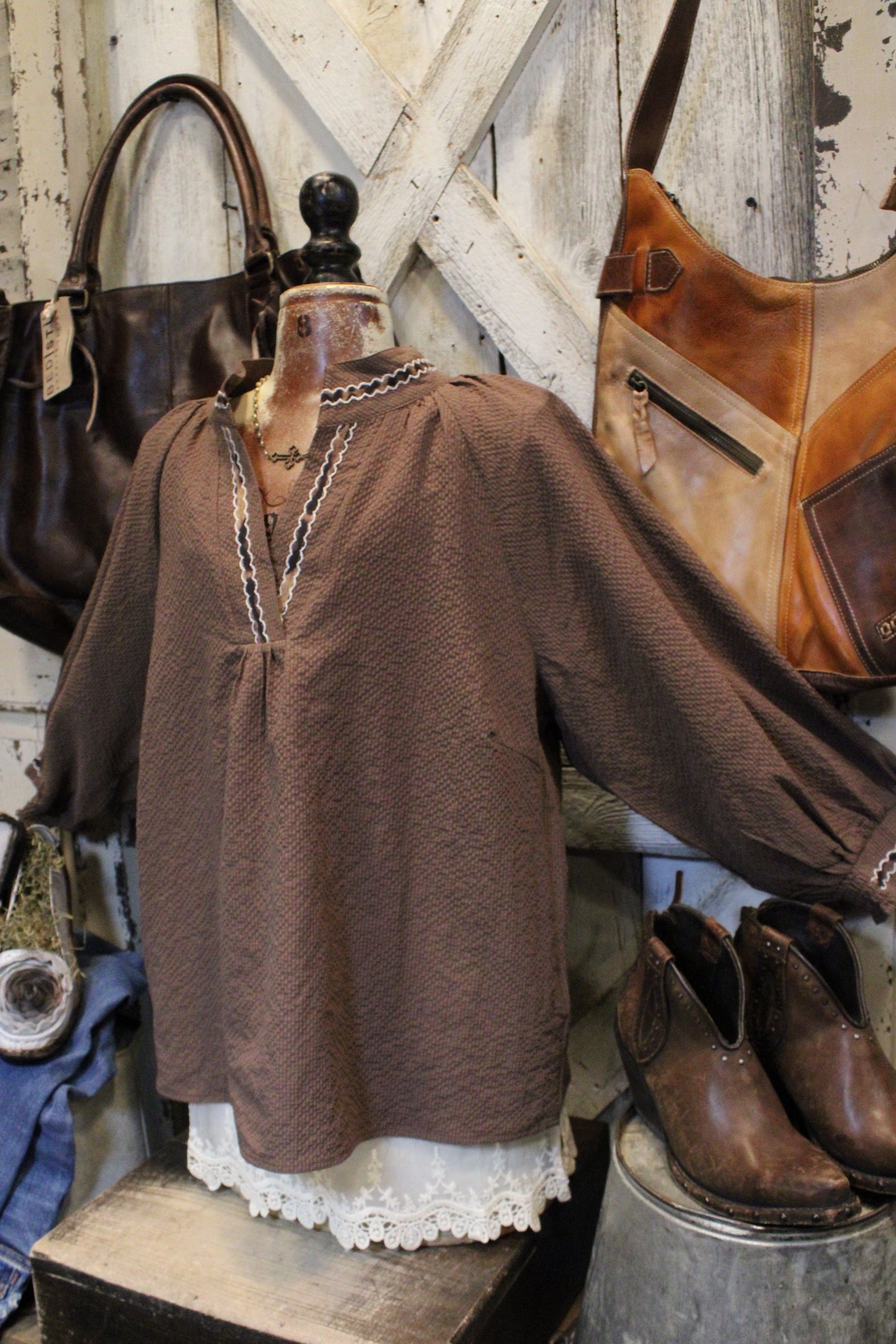 Chocolate For The Win Blouse