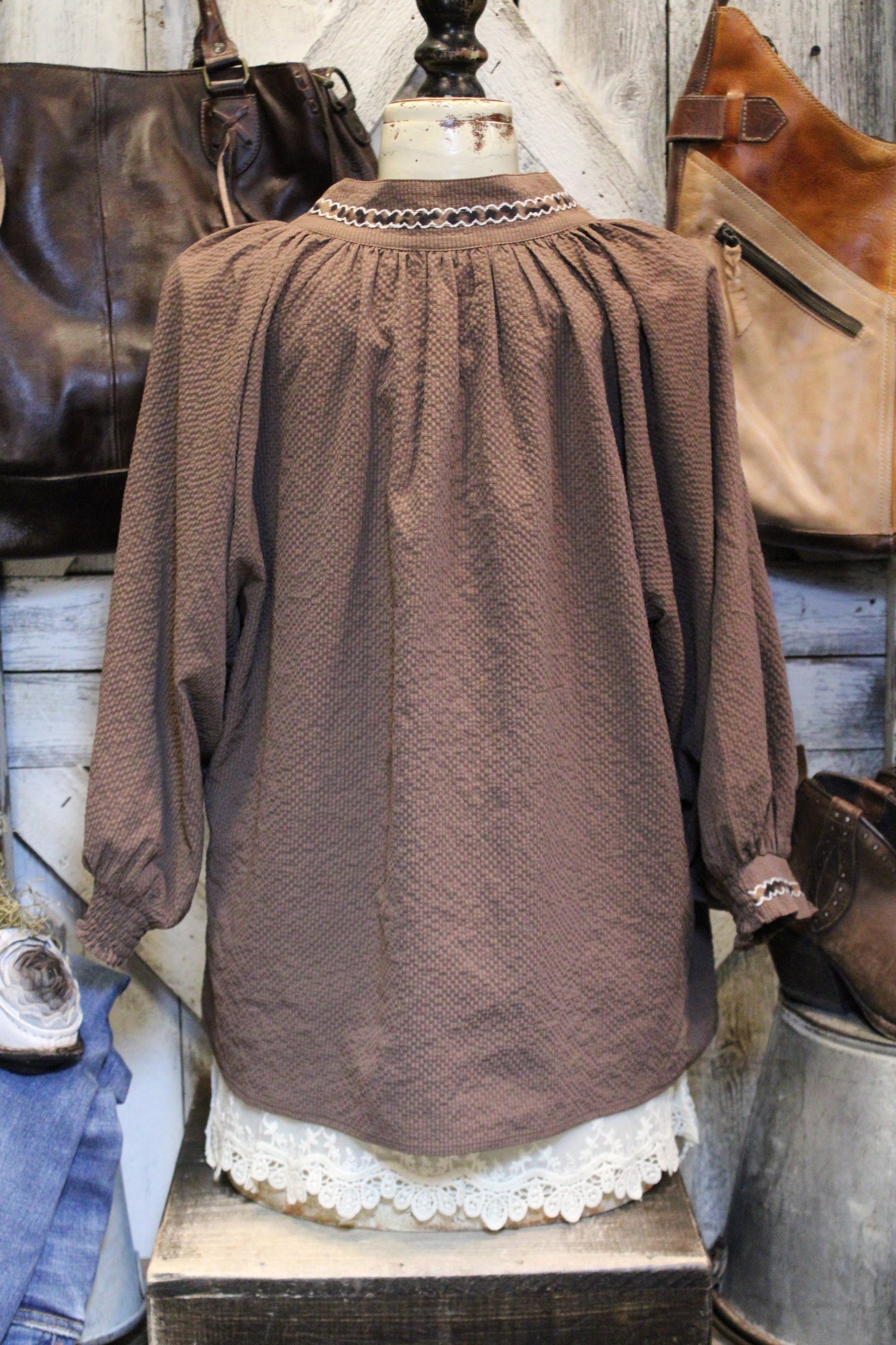 Chocolate For The Win Blouse