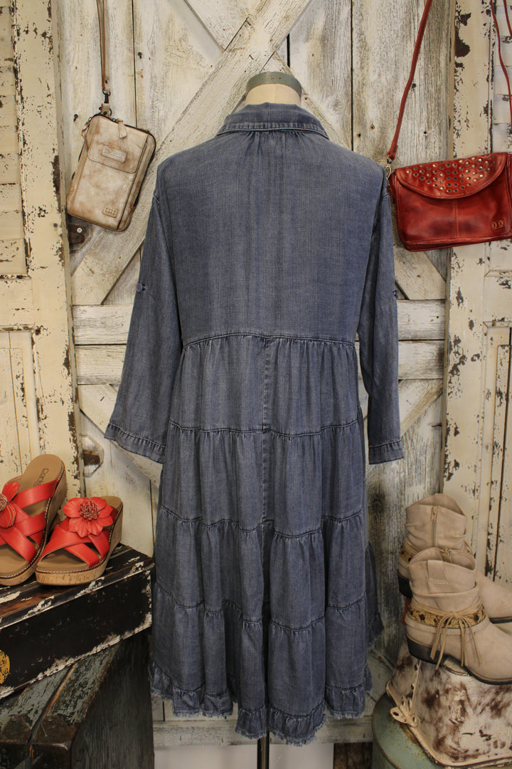 Easy Going Chambray Dress