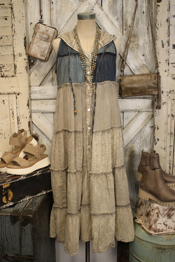 Willow Path Latte Hooded Jacket