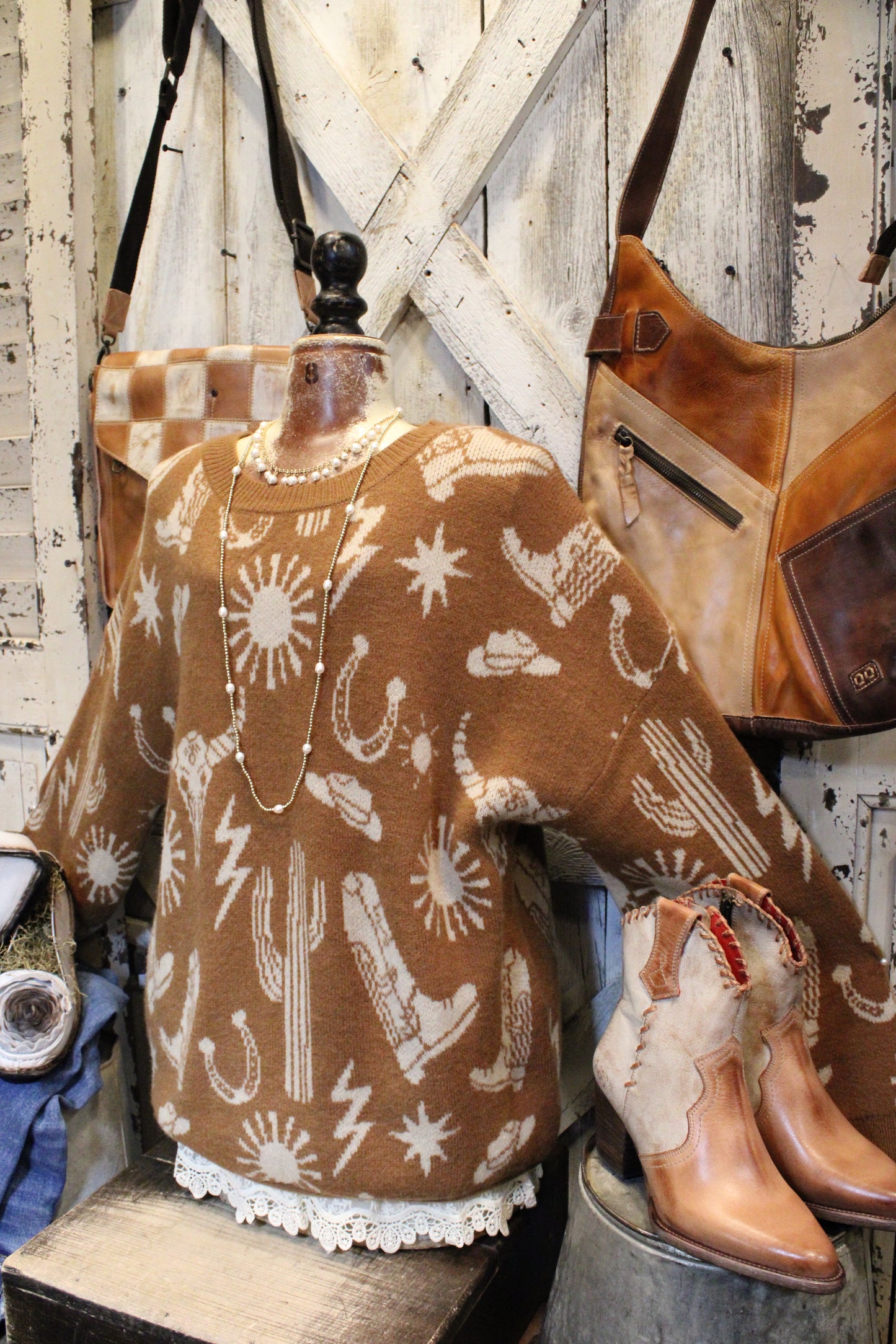 Wild West Cozy Sweater