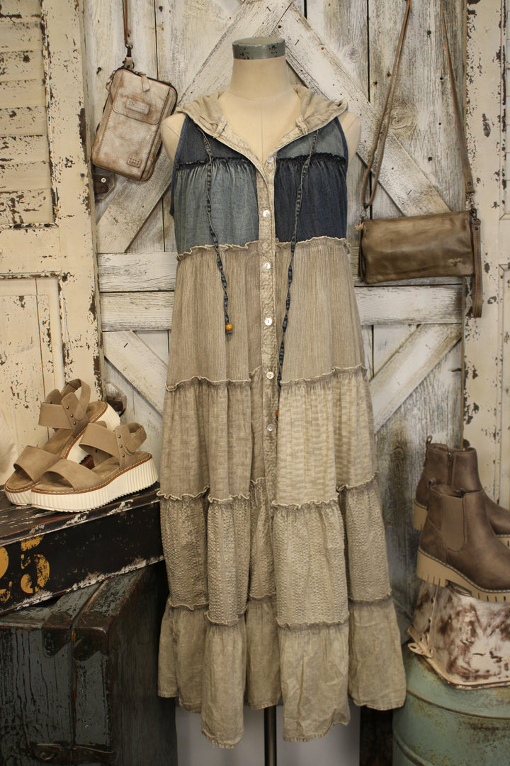 Willow Path Latte Hooded Jacket