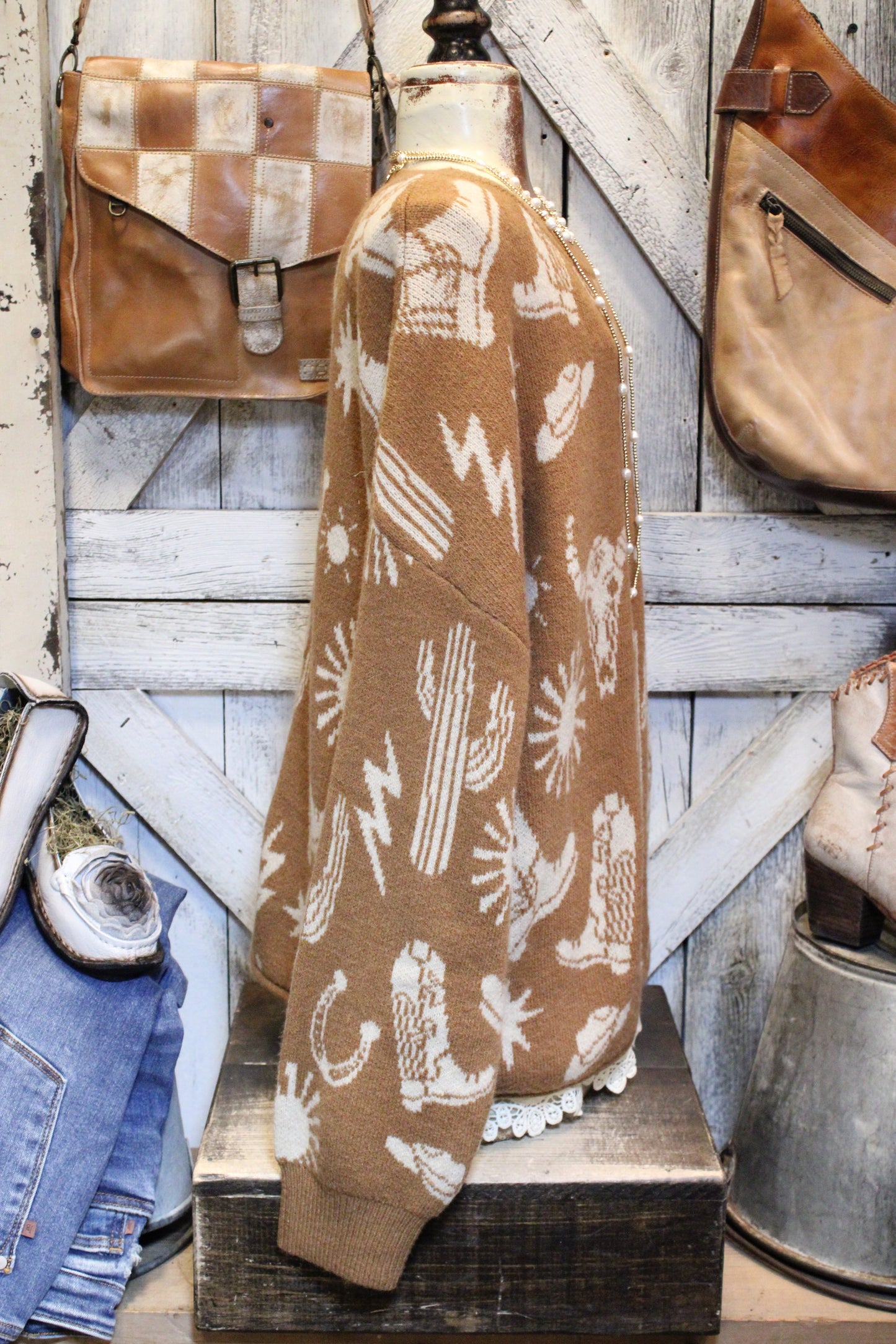 Wild West Cozy Sweater