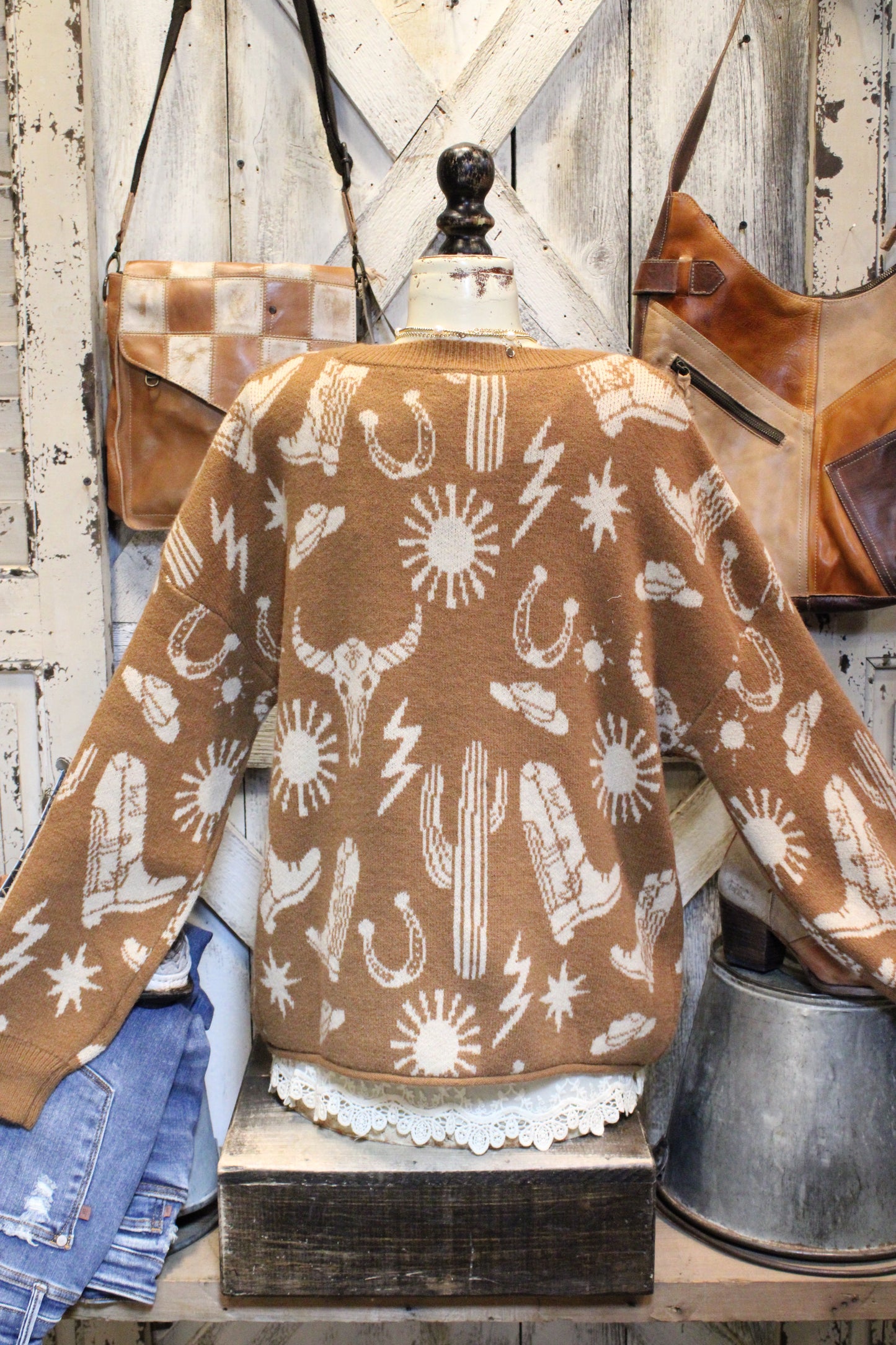 Wild West Cozy Sweater