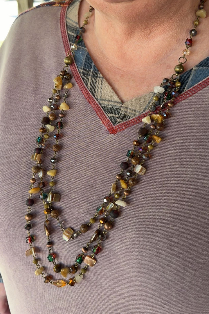 Rachel Amber Necklace and Bracelet Combo