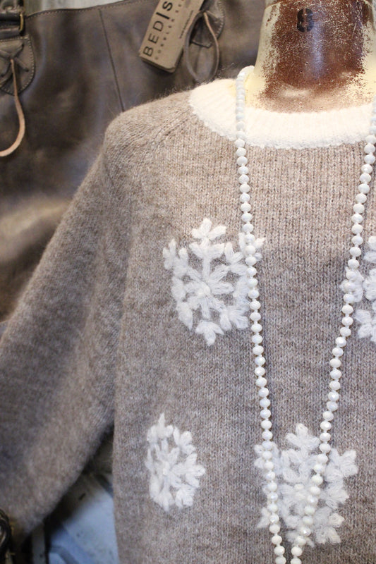 Frosted Flurries Sweater