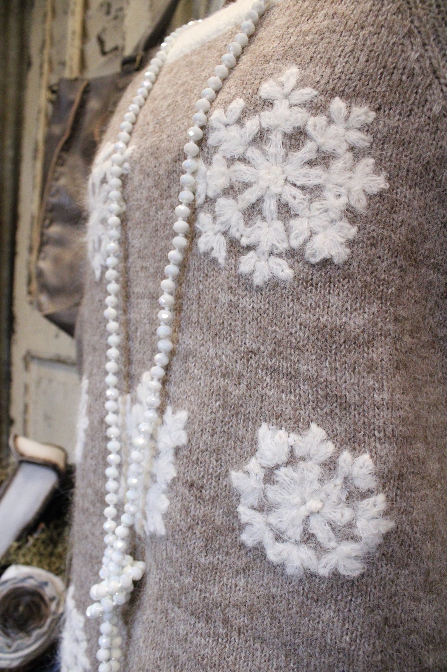 Frosted Flurries Sweater