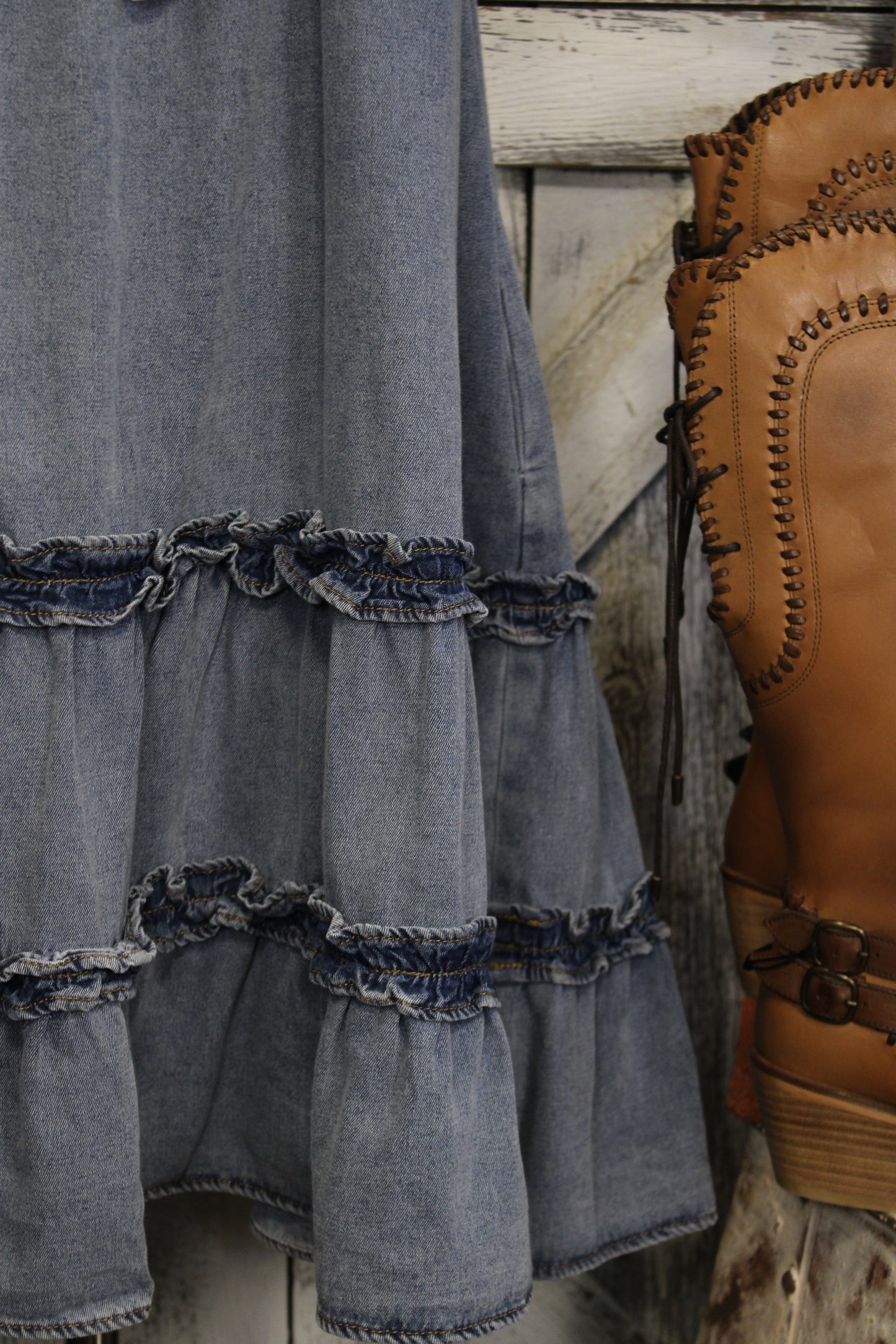 Summer Market Denim Dress