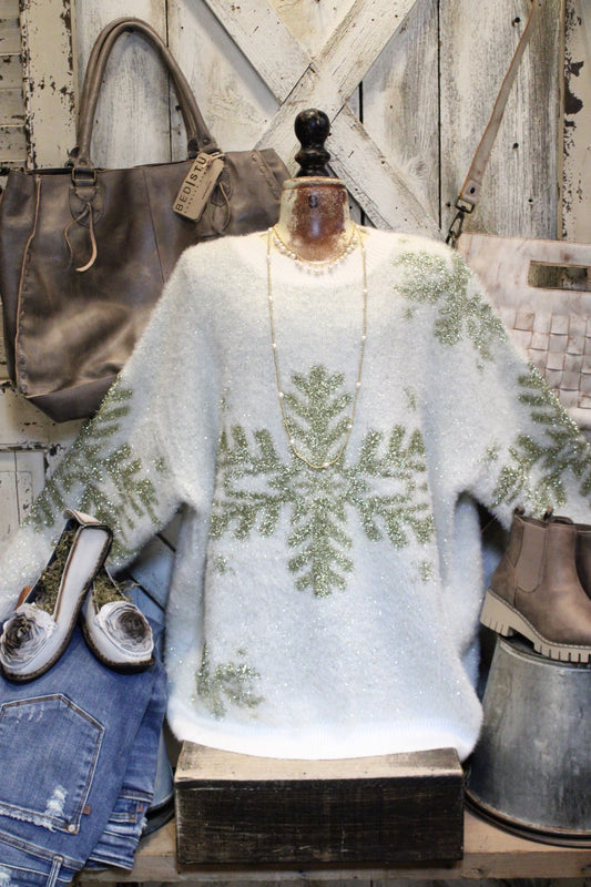 Golden Frost Sweater