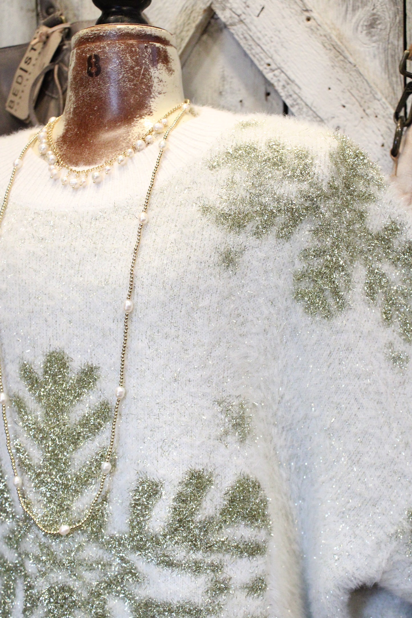 Golden Frost Sweater