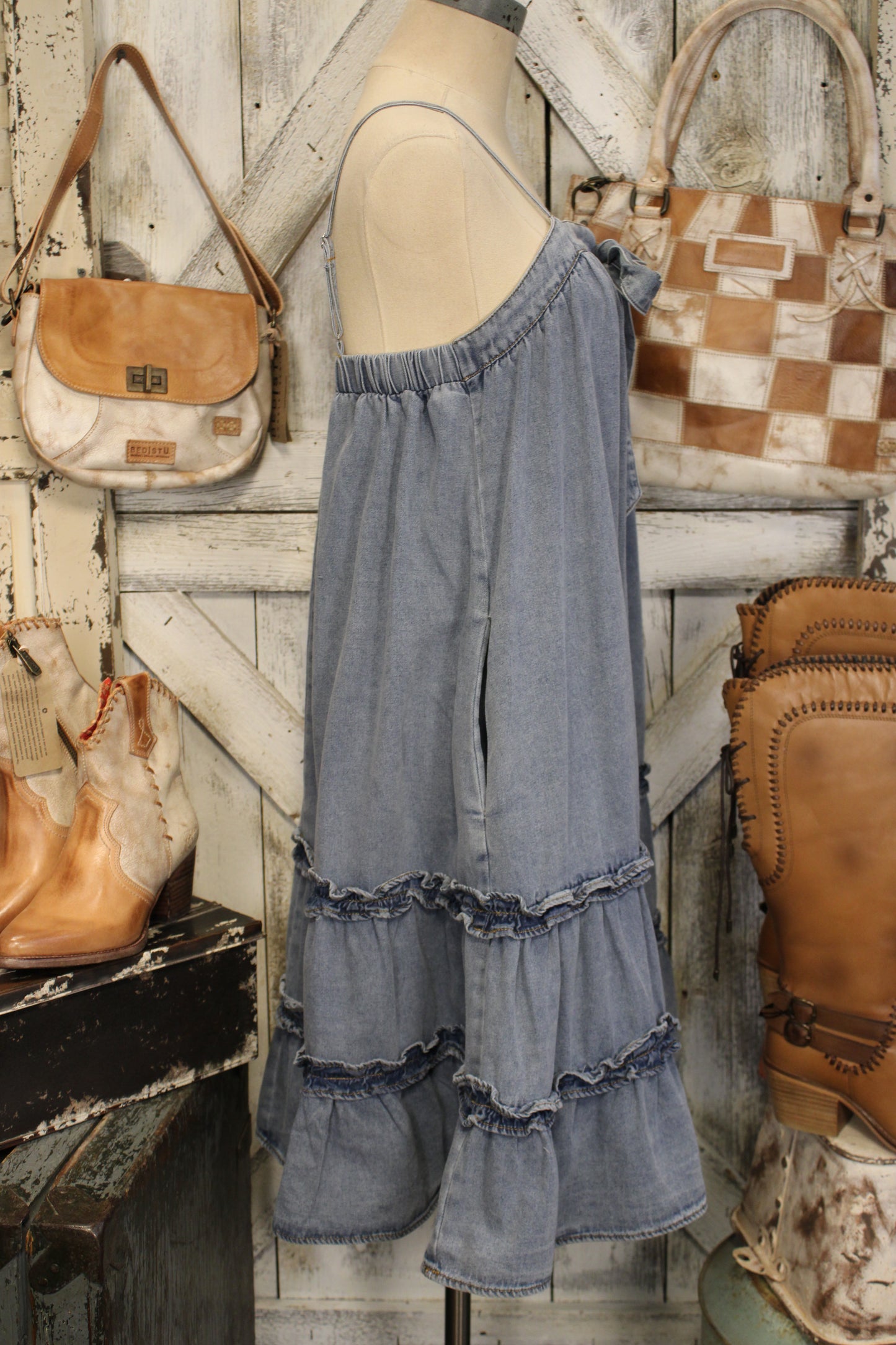 Summer Market Denim Dress