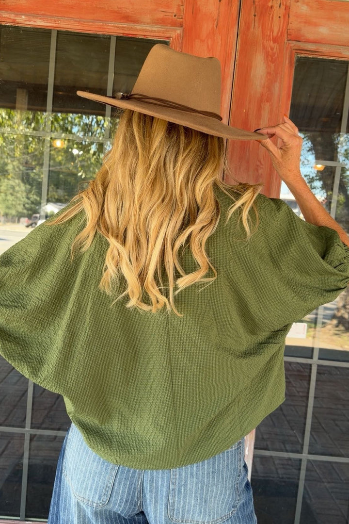 Olive Safari Blouse