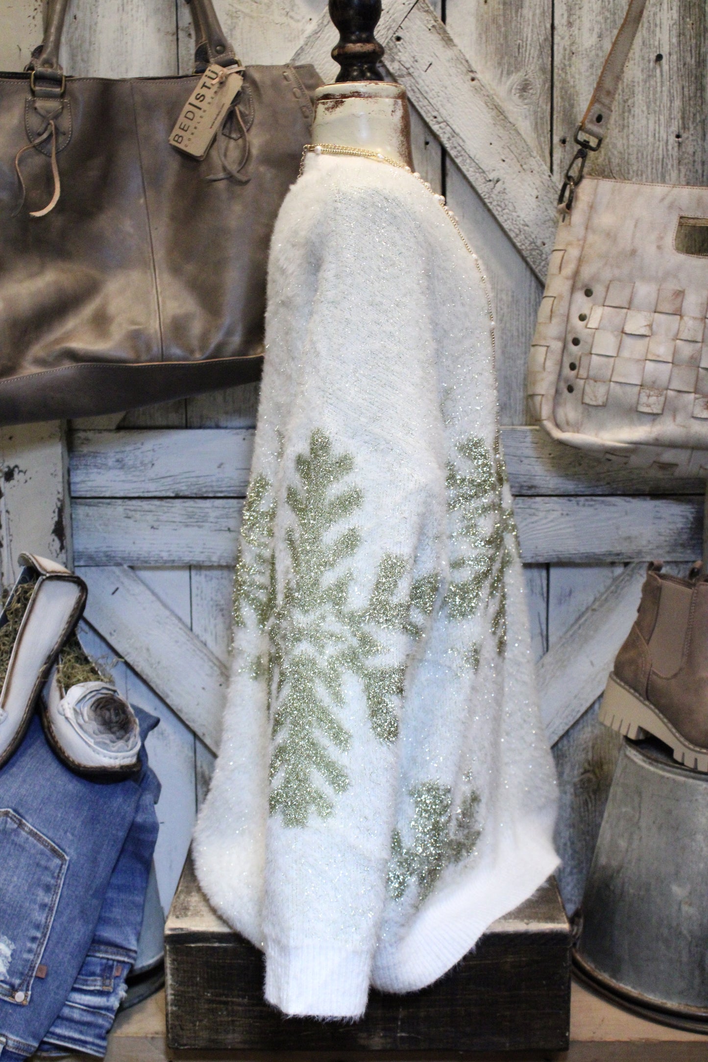 Golden Frost Sweater