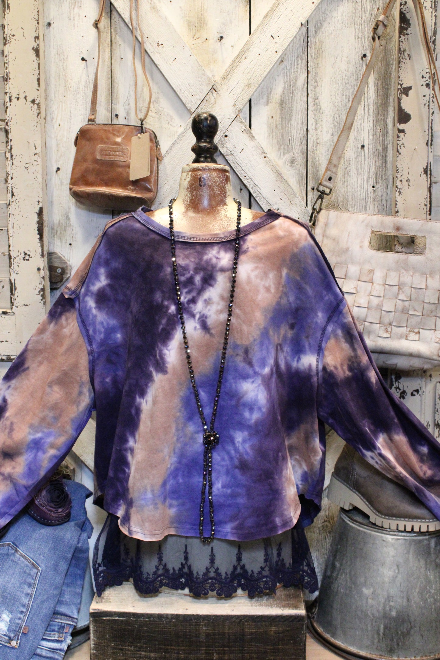 Sunset Sands Tie Dye Top