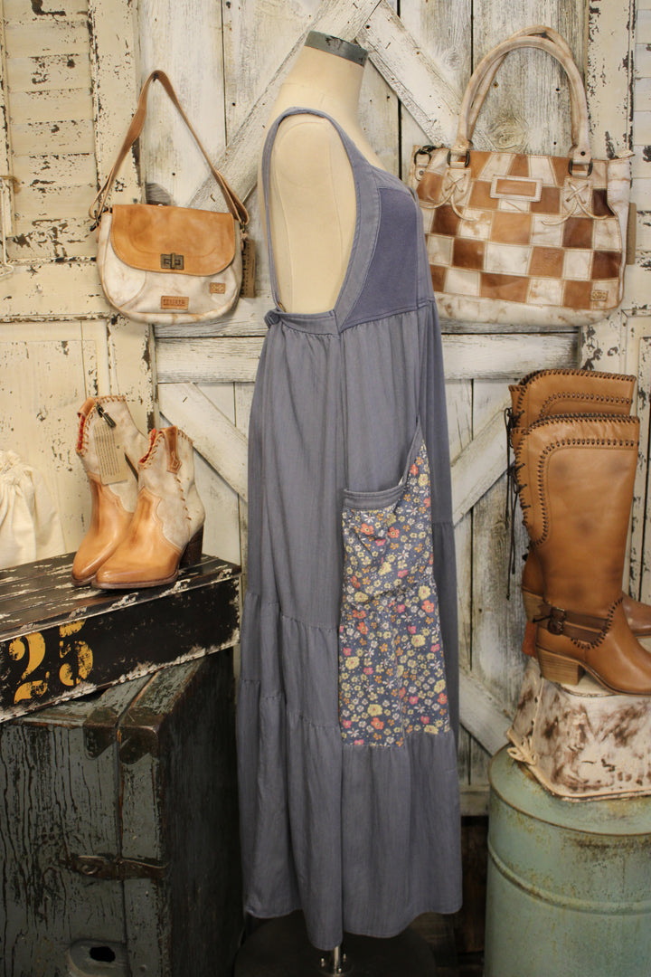 Bluebonnet Trail Overall Dress