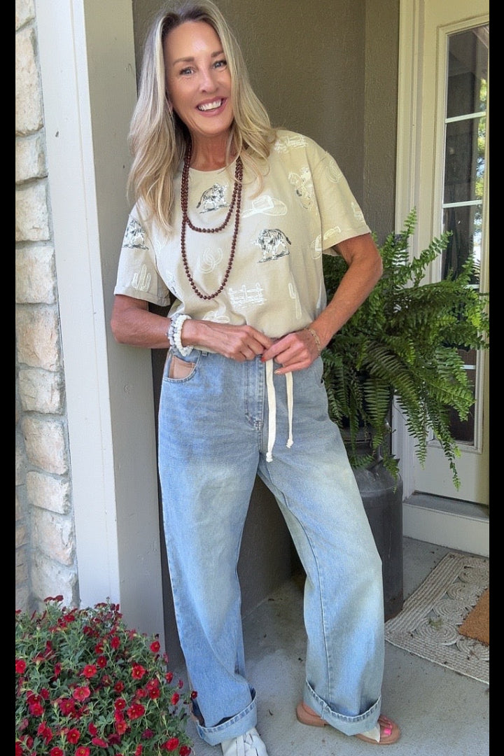 Sundown Side Stripe Jeans