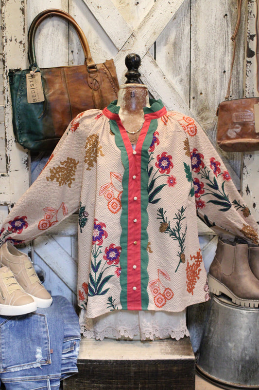 Floral For The Win Blouse