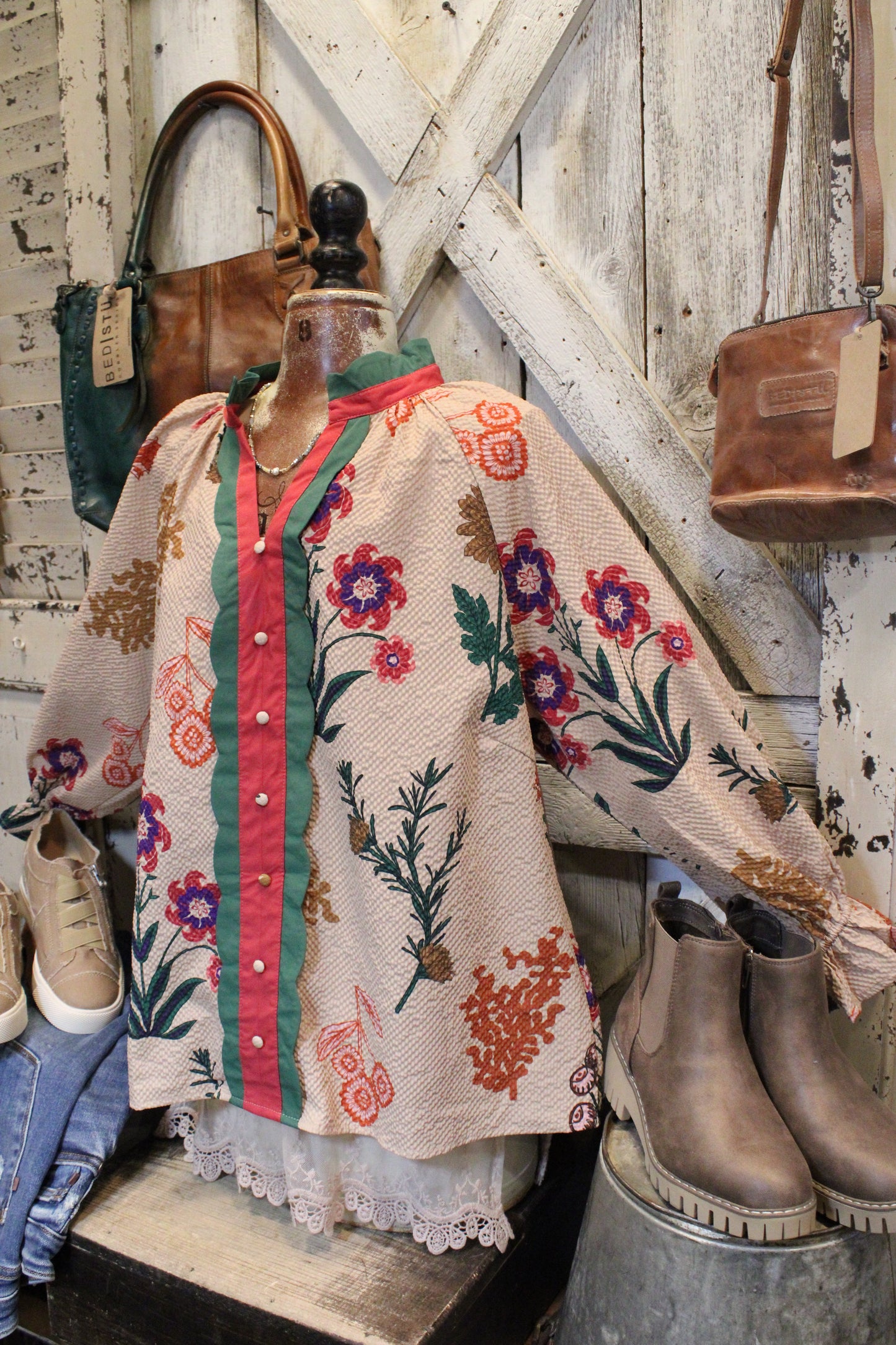 Floral For The Win Blouse