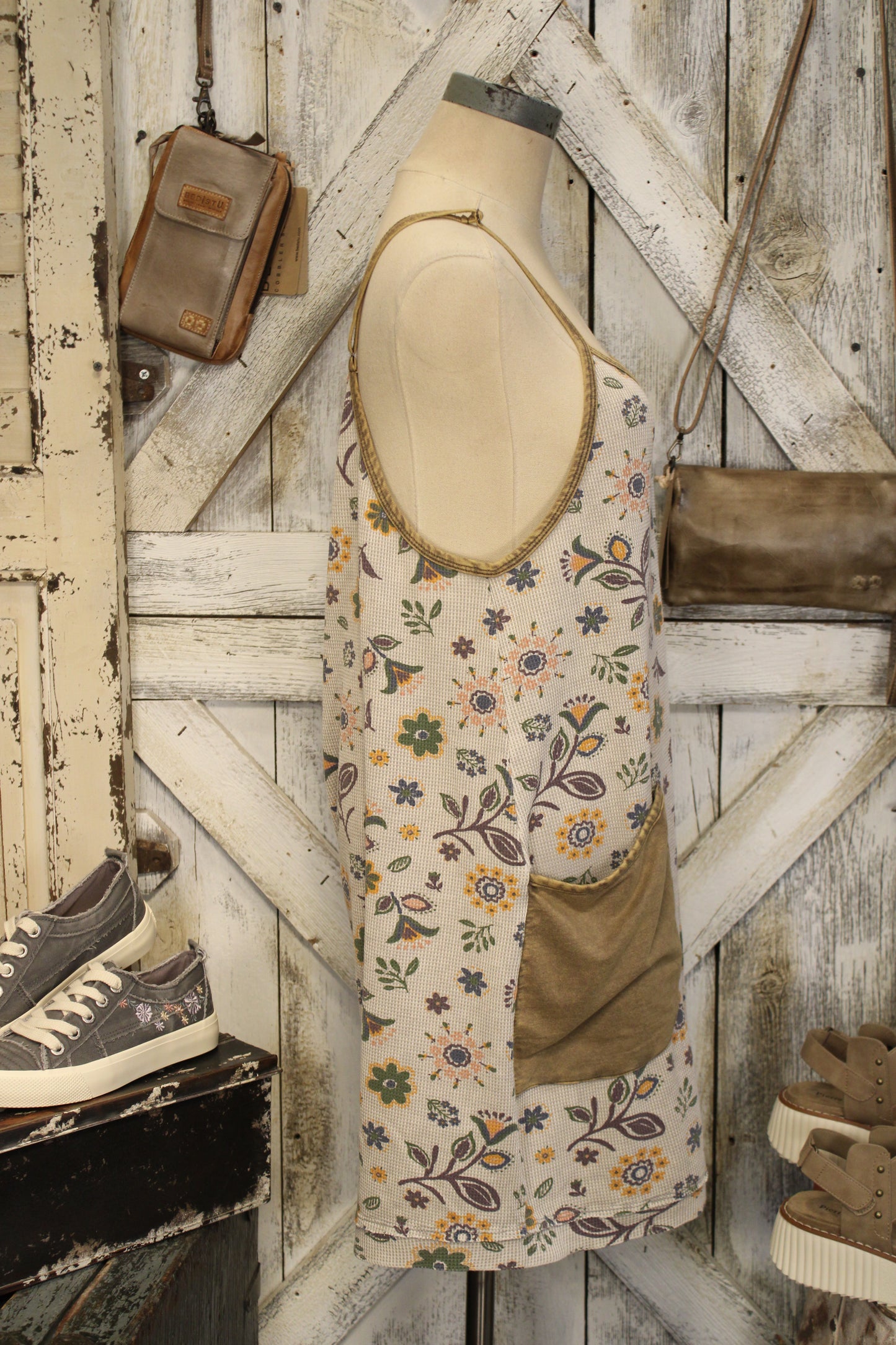 Meadow Bliss Waffle Knit Romper