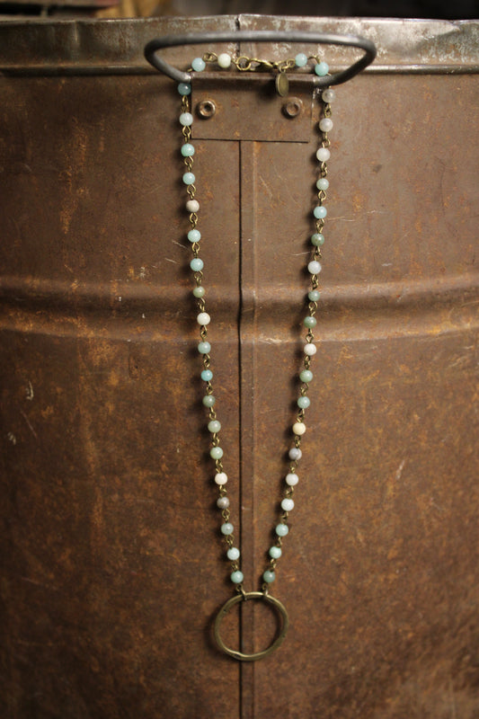 Nova Amazonite Necklace