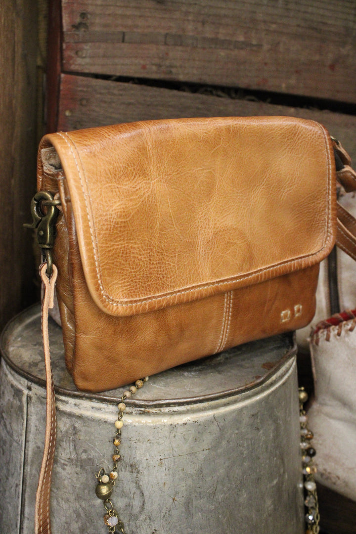 Bed|Stu Ziggy Tan Rustic Handbag
