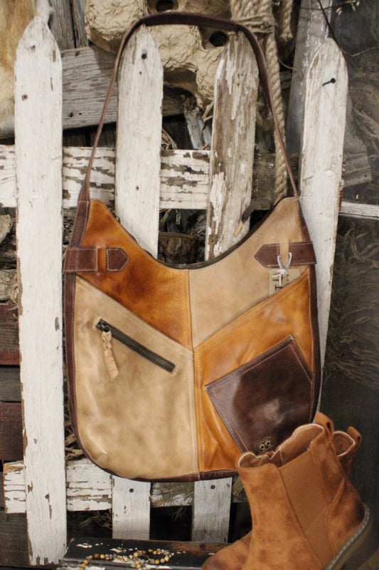 Bed|Stu Argus Cafe Latte Rustic Handbag