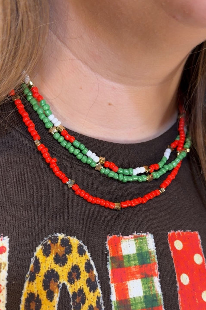 Crimson Starlight Necklace