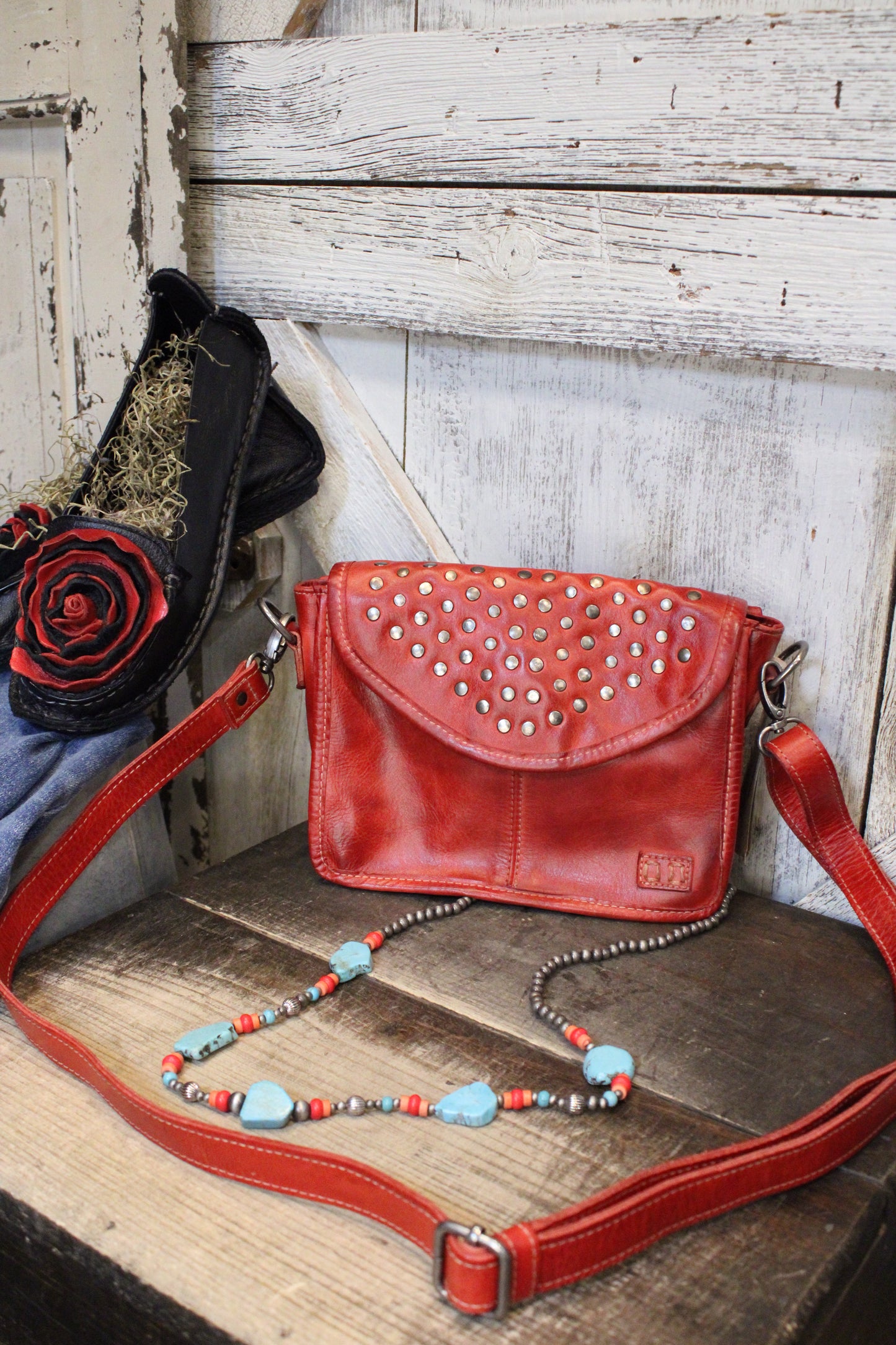 Bed|Stu Occurrence Red DD Handbag