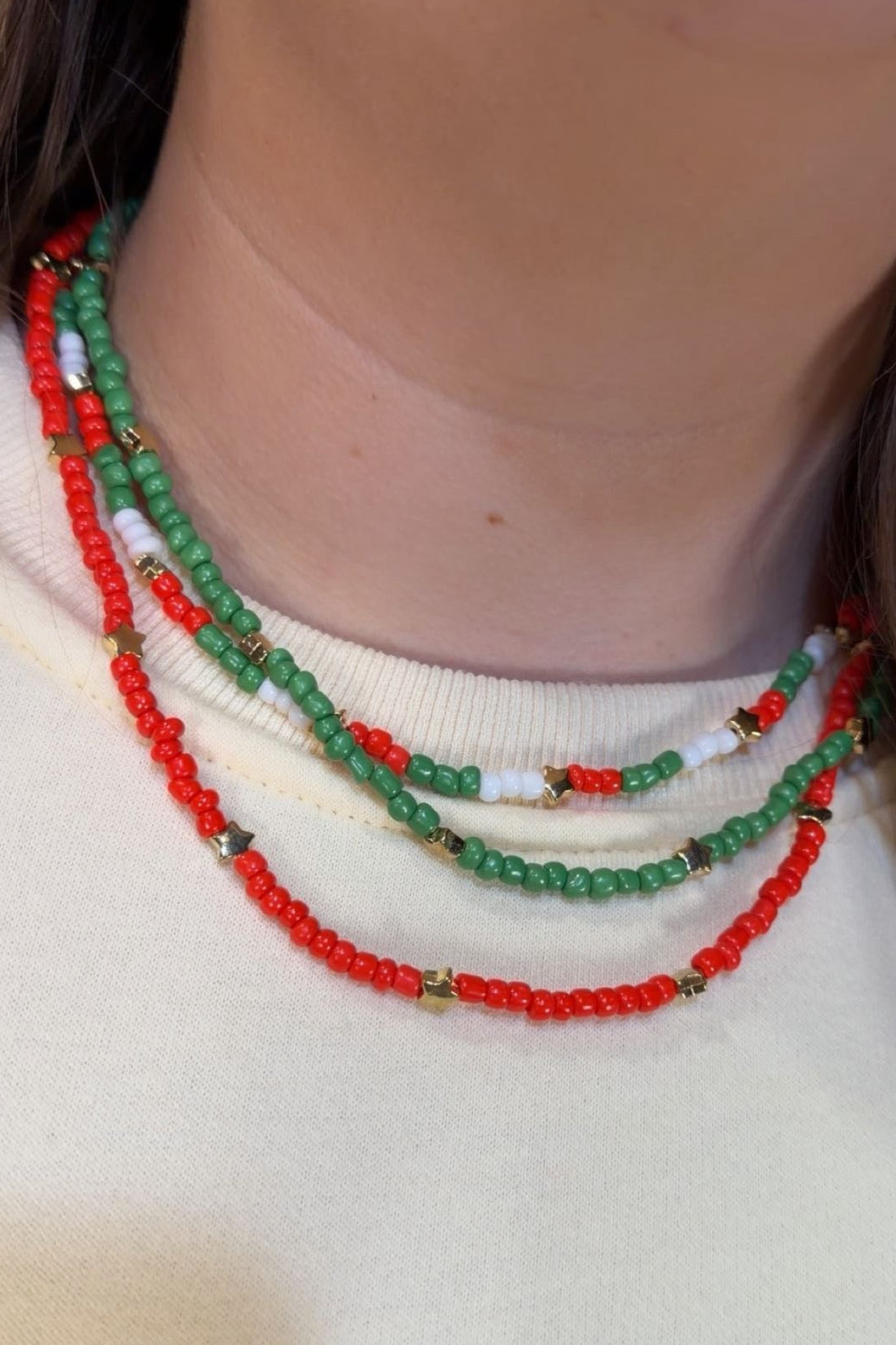 Crimson Starlight Necklace