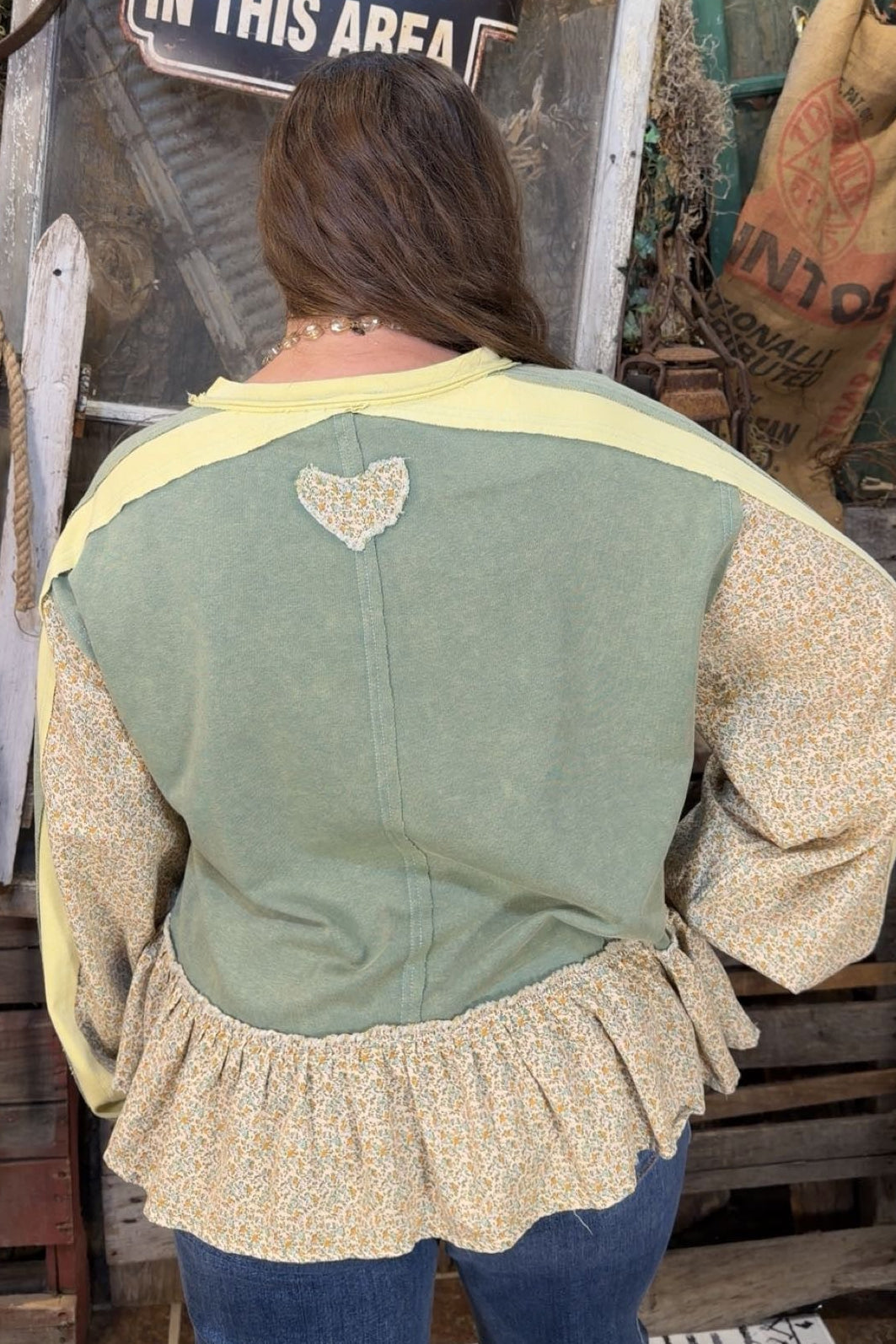 Dusty Sage Garden Top