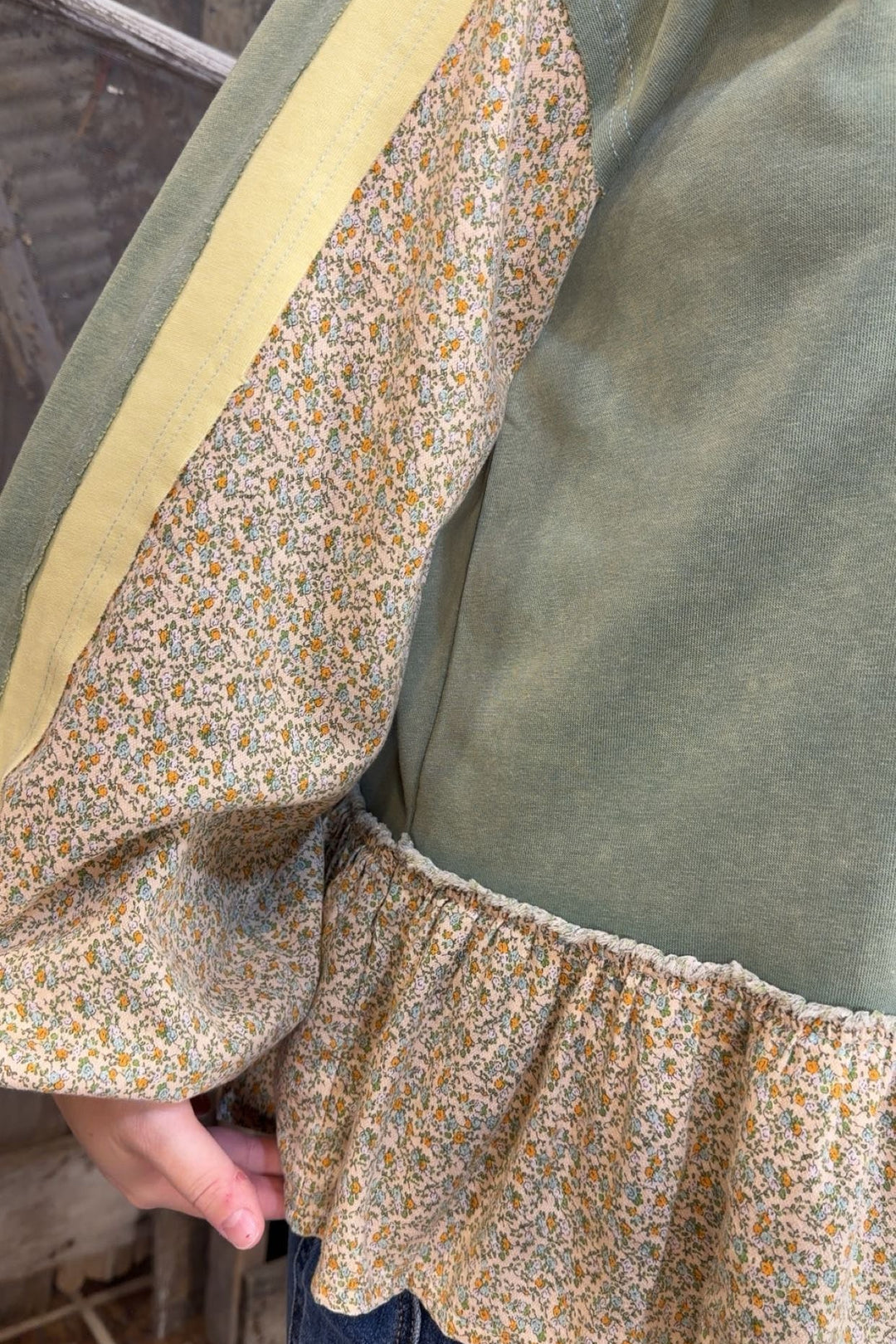 Dusty Sage Garden Top