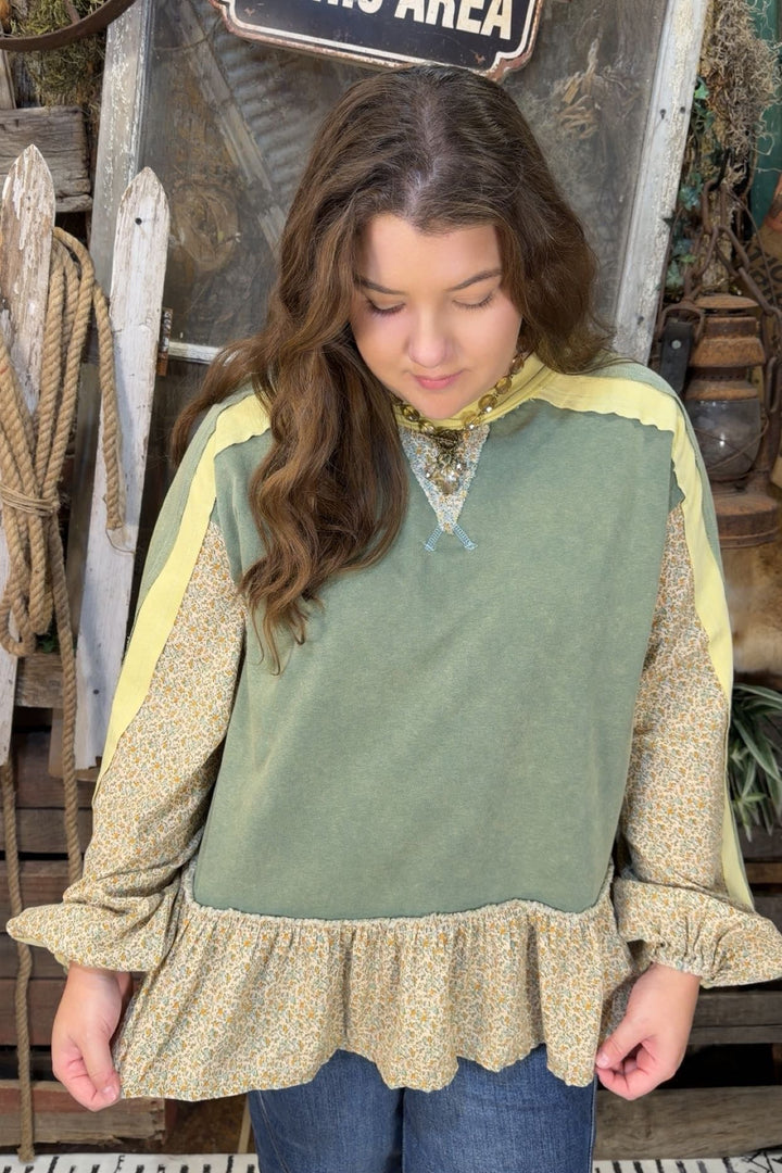 Dusty Sage Garden Top