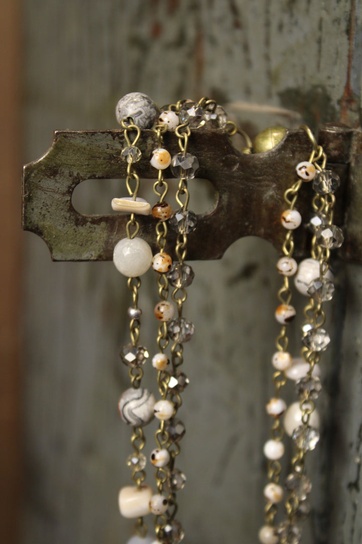 Florence Grey Short Necklace