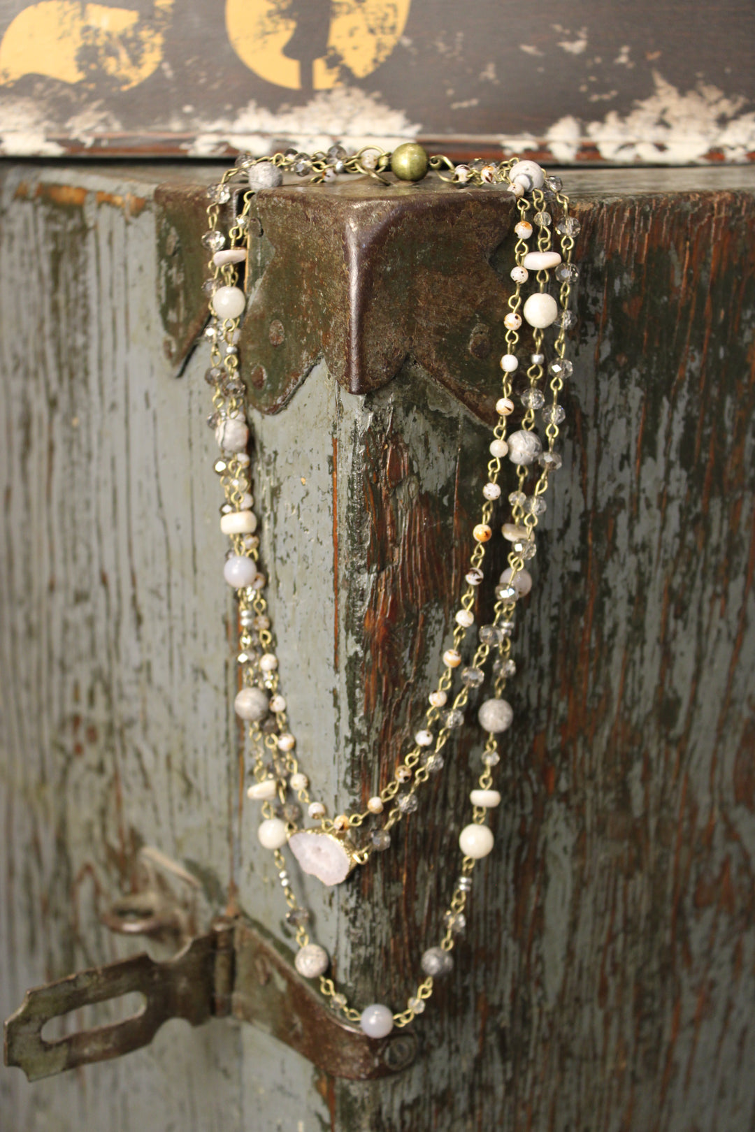 Florence Grey Short Necklace
