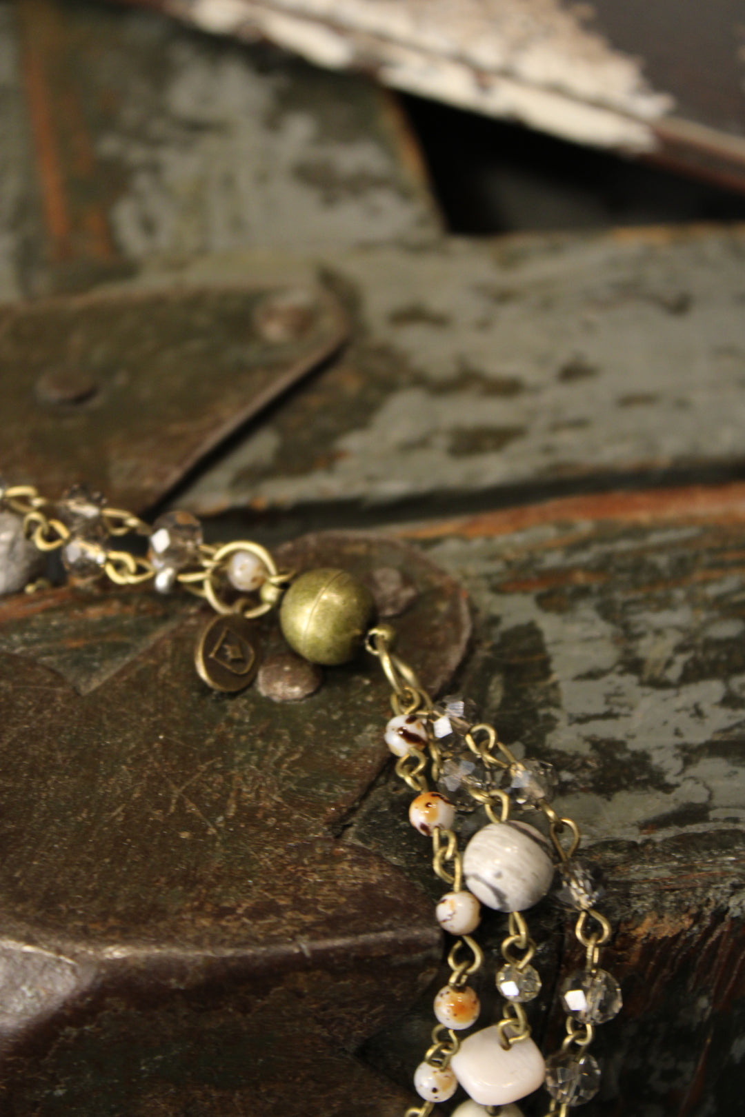 Florence Grey Short Necklace