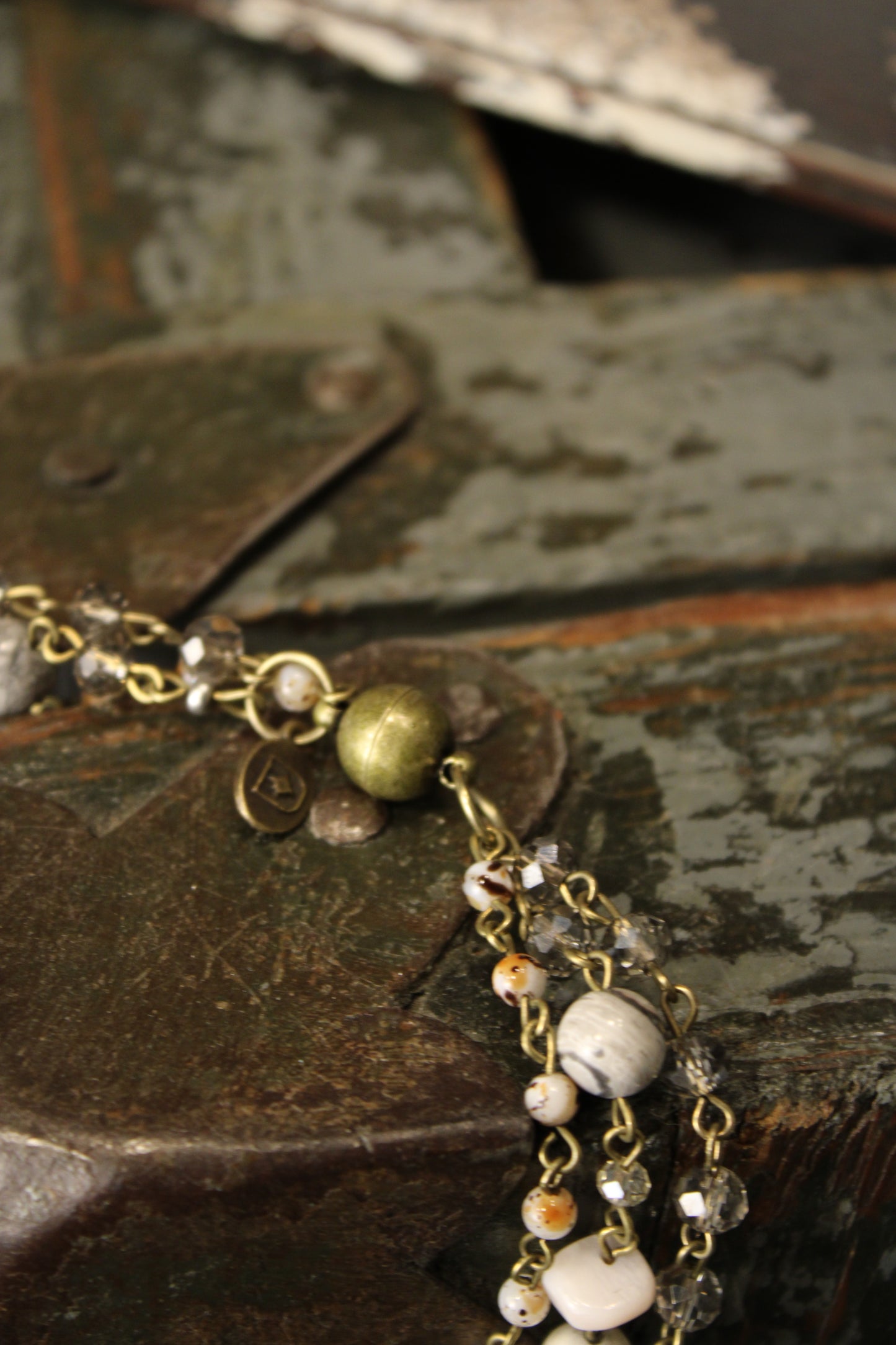 Florence Grey Short Necklace