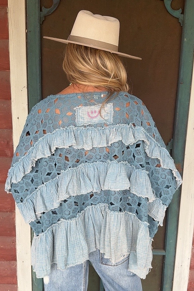 Lace And Blossom Blouse