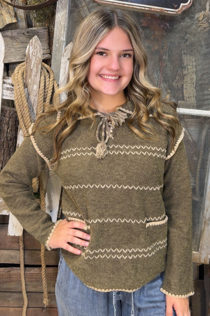 Saddle Stitch Sweater