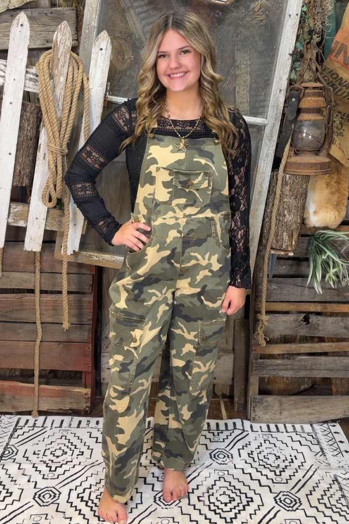 Mossy Trail Camo Overalls