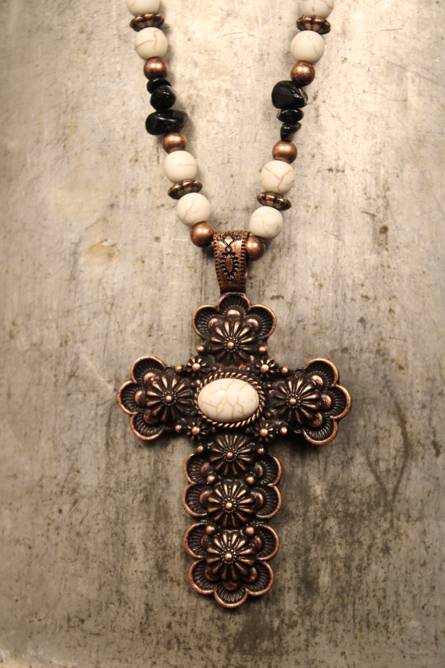 Midnight Grace Copper Necklace
